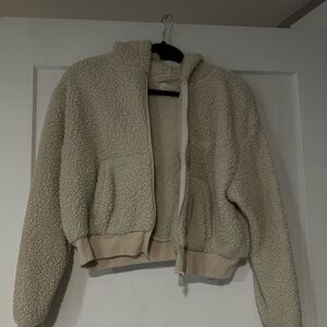 SKIMS Cozy Cream Sherpa Jacket